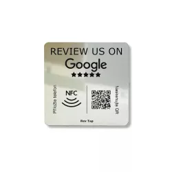 NFC recenzní karta Google | RevTap.biz